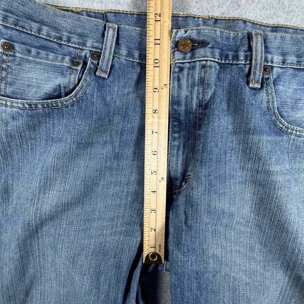 Levi's 569 Loose Straight Jeans Mens 34x32 Blue Denim 00569-1271 Relaxed Fit